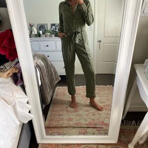 Green Khaki jumpsuit